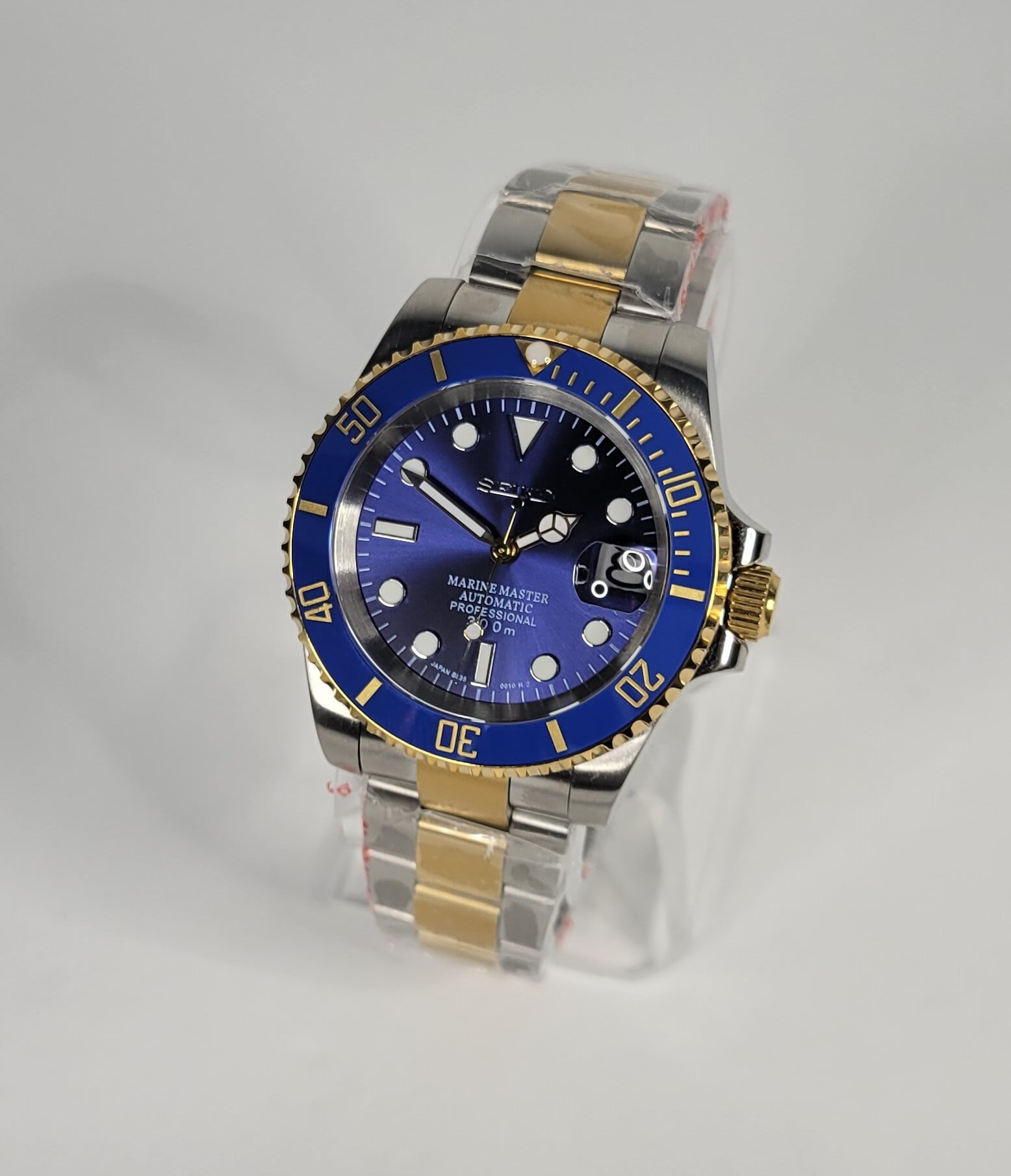 Submariner Homage Two Tone Blue -
