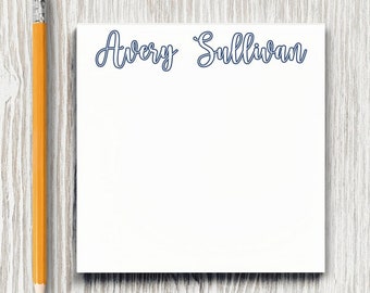 Personalized Notepad, Personalized Note Pad, Monogram Notepad, Custom Notepad, To Do List Notepad, Notepad with Name, Name Notepad, Memo Pad