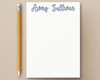 Personalized Notepad, Personalized Note Pad, Monogram Notepad, Custom Notepad, To Do List Notepad, Notepad with Name, Name Notepad, Memo Pad