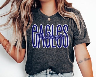 Custom Mascot Shirt, Custom School Shirt, Team Mascot Shirt, School Spirit Shirt, Teacher Shirt, Football Mom Shirt, Custom Game Day Shirt