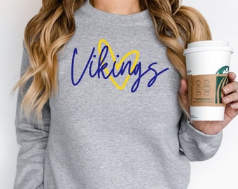 Custom Mascot Sweatshirt, Mascot Sweatshirt, Team Mascot Sweater, School Spirit Shirt, Teacher Sweatshirt, Football Mom Sweatshirt, Game Day