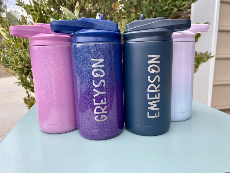 Personalized Kids Water Bottle, Engraved Water Bottle, Stainless Steel ...