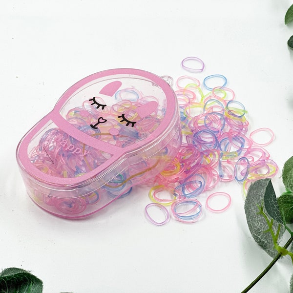 Mini Hair Rubber Bands Etsy