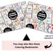 Smores Valentine Bookmarks Cards, Printable Classroom Valentine Cards ...