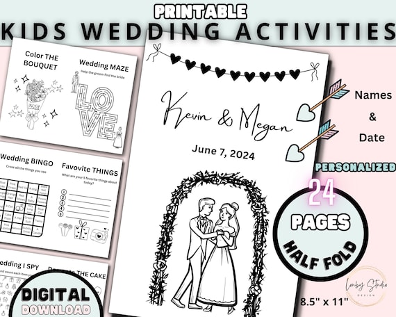 DIY: Wedding Activity Kit for Kids