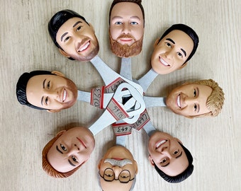 Custom Portrait Bottle Opener: Personalized Groomsmen Gift
