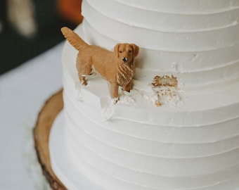 Personalized Custom Dog Wedding Cake Topper, CustomDog Figurines, Pet Birthday Cake Topper, Wedding CakeTopper, Dog Wedding Cake Topper