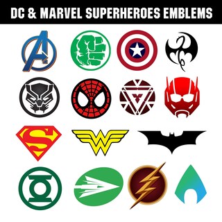 T-Shirt Uomo Marvel Character Logo - Maglietta Ufficiale Nero, Vestibilità Regular, Scollo Tondo