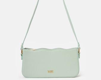 Bolso de mano Verde Menta Mujer De Moda Baugette