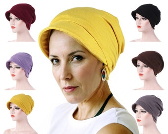 Kopfbedeckung für Krebs Patienten, Mütze mit Krempe Chemo, Chemo Hut mit Visier, Chemo Mütze, Chemo Kopfbedeckung, Chemo Kopfbedeckung