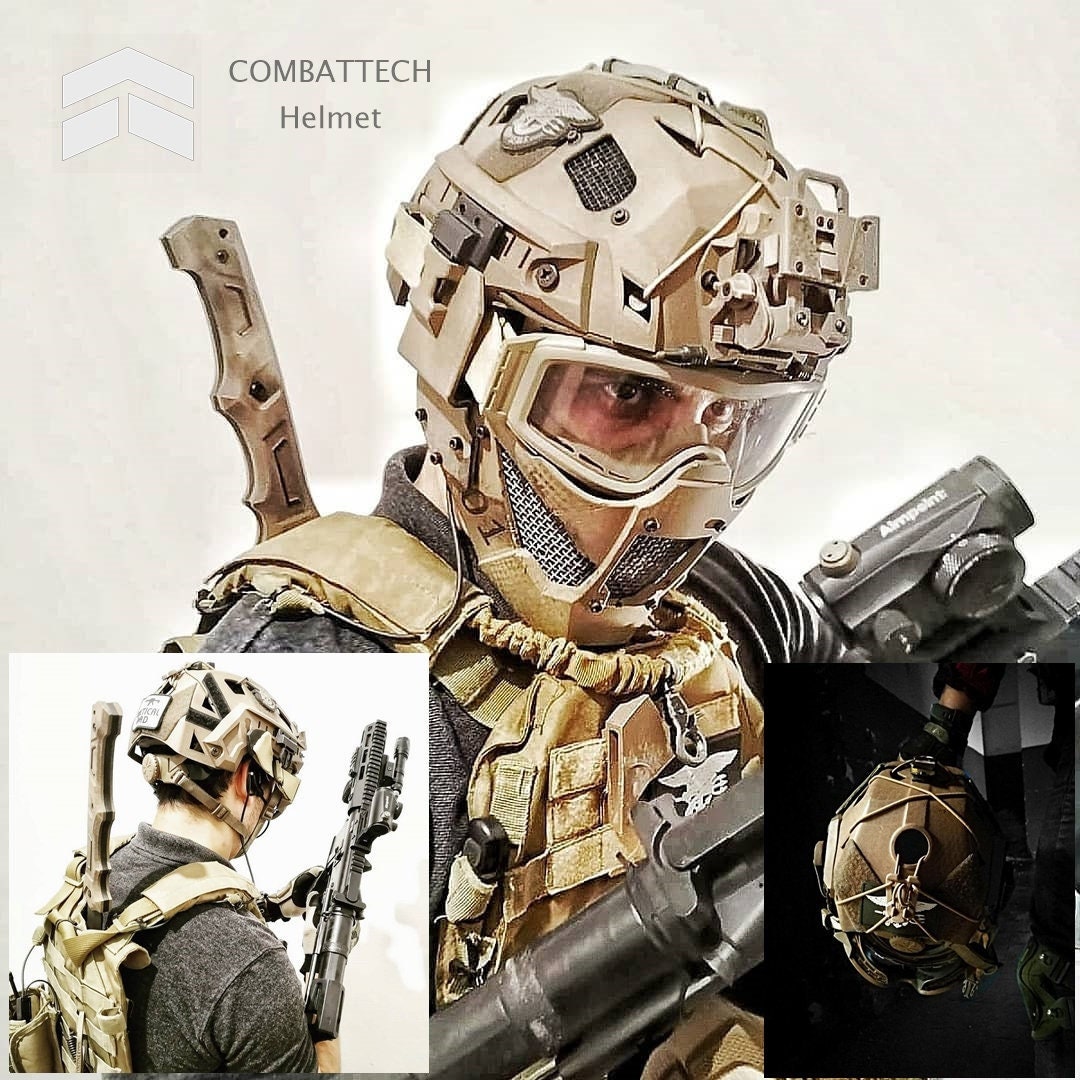 Airsoft HELMET STL 3D Print Files Etsy