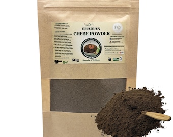 Authentic Chadian Chebe Powder for Hair Growth and Moisture 50g