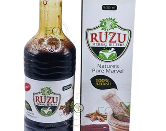 RUZU Herbal Bitters Natures Pure Marvel 500ml 16.9 fl oz