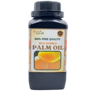 Gebleichtes Palmöl |  Ofadaöl | Ayamaseöl | 100% REINE QUALITÄT | 1 LITER