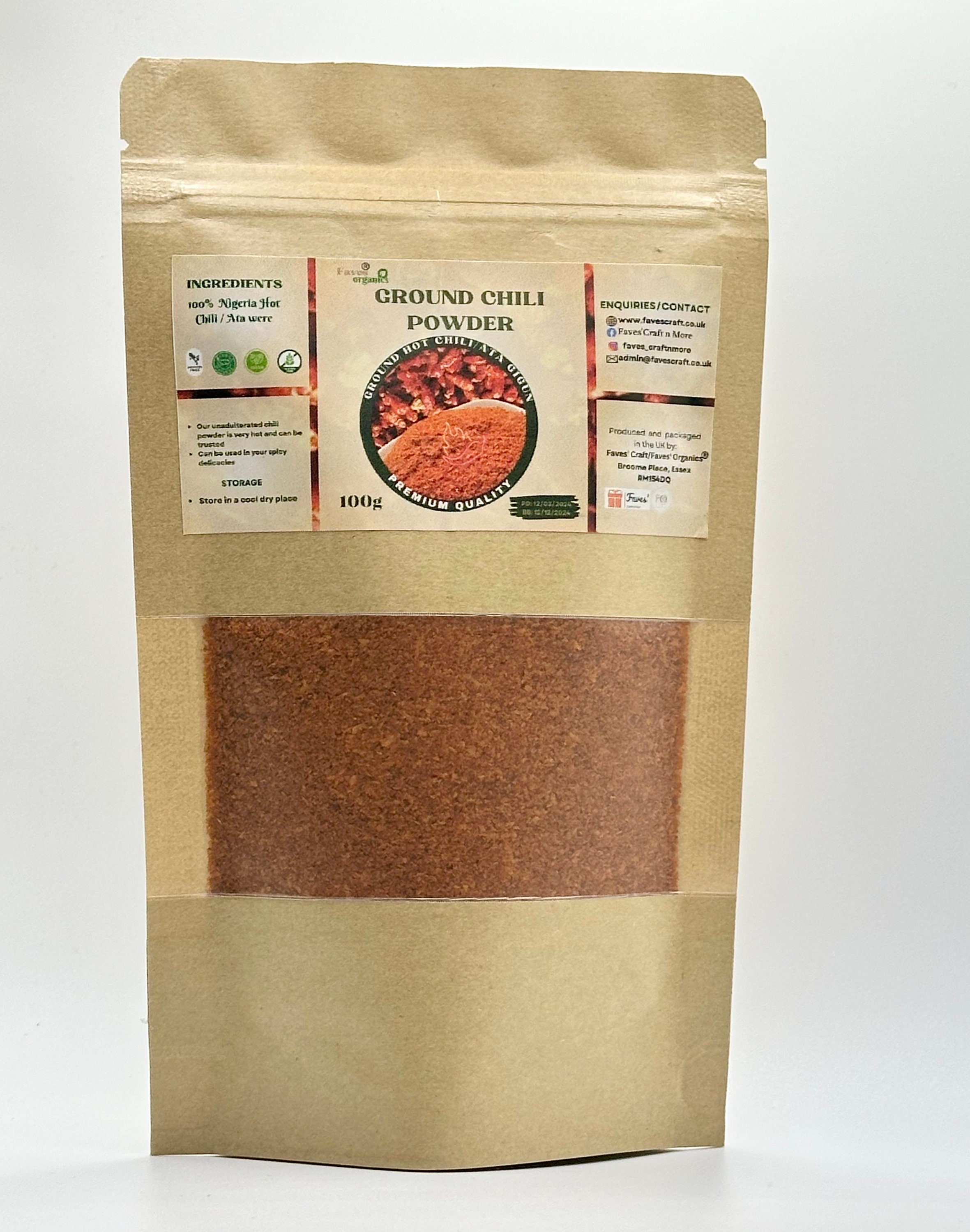 Were Were Powder Extra Hot Chilli Powder Nigeria Ata Ijosi ATA Were Ata Gigun Ground ...