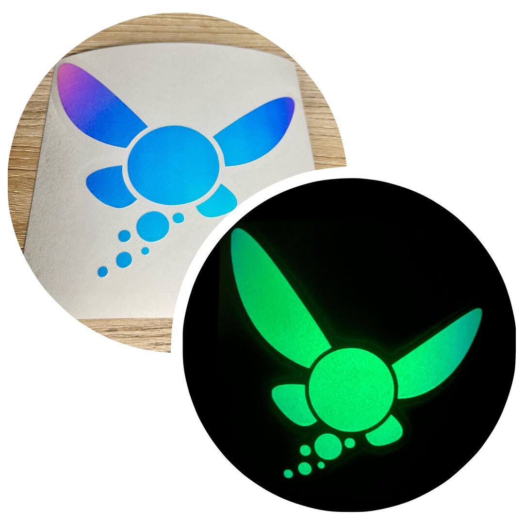 Legend of Zelda Navi Glow in the Dark / Translucent Car Decal Etsy