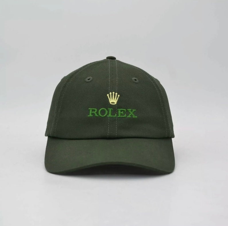 Rolex Baseball Hat Green Etsy UK