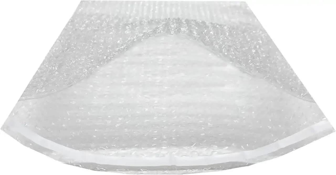 100 - 6x8.5 Bubble Out Pouches Bags Wrap Cushioning Self Seal Clear 6 x  8.5 