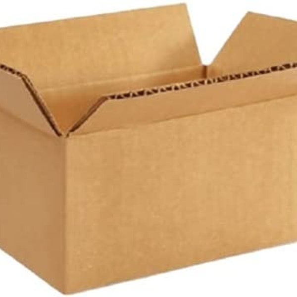 200 7x4x4 Cardboard Paper Boxes Mailing Packing Shipping Box Corrugated Carton