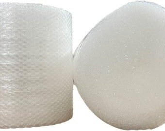 supplyhut 3/16'' SH Small Bubble Cushioning Wrap Padding Roll 300'x 12'' Wide 300FT