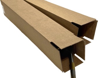 supplyhut 10 4x4x12 Cardboard Paper Boxes Mailing Packing Shipping Box Corrugated Carton Brown