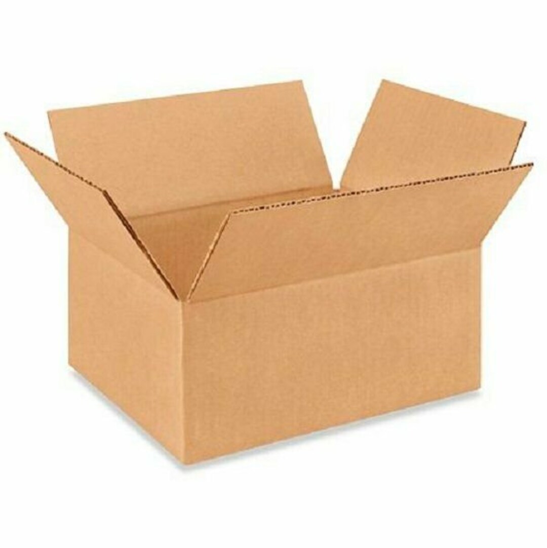 50 10x8x4 Cardboard Paper Boxes Mailing Packing Shipping Box Etsy