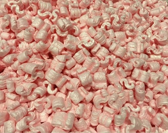 Packing Peanuts Shipping Anti Static Loose Fill 90 Gallons 12 Cubic Feet Pink