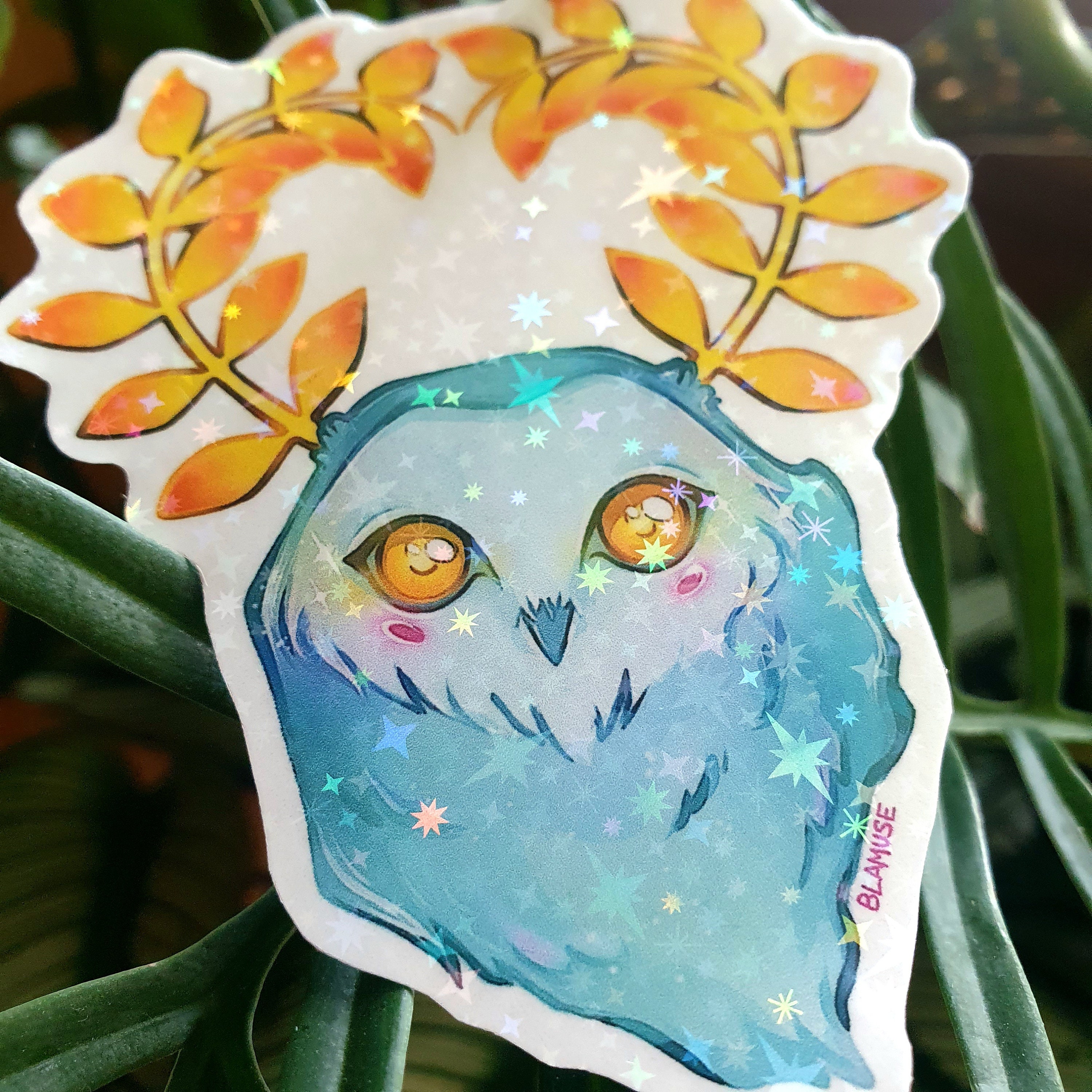Blupee Holographic Vinyl Sticker - Digital Illustration - Zelda Breath ...