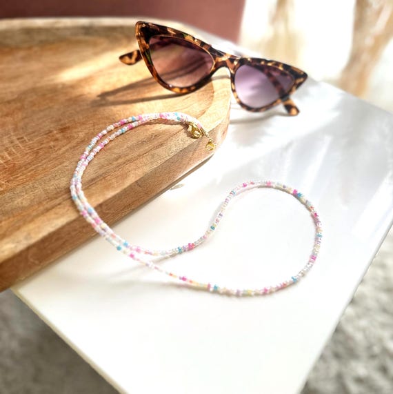 Glasses chain confetti (colorful)