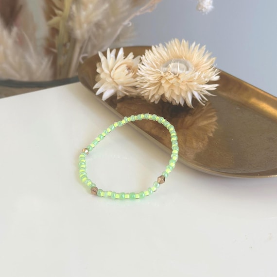 Bracelet "Neon" green, elastic