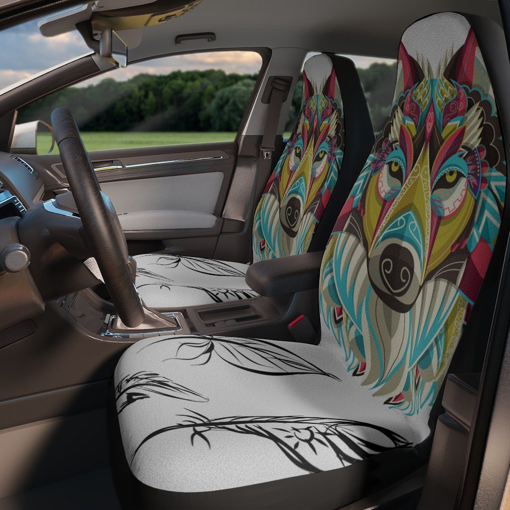 Car seat covers native american design best sale