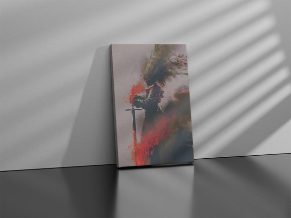 Streetwear Warrior Canvas Print