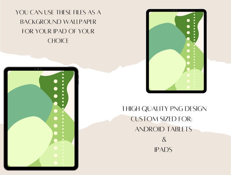 Sage Green Ipad Air Ipad Pro Wallpaper Tablet Background Etsy Ireland