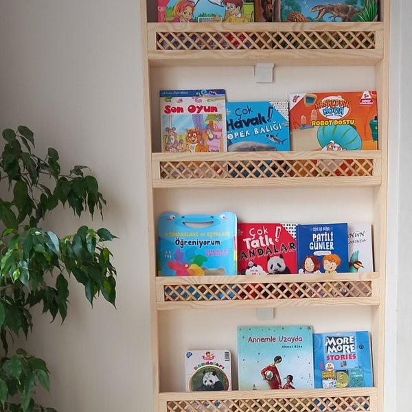 Kids Bookshelf Etsy