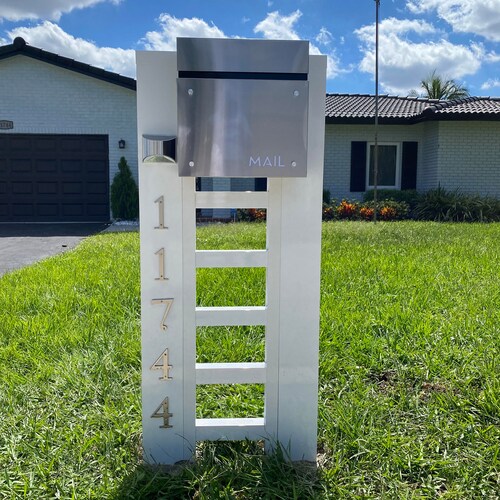 Handmade Modern Mailbox Etsy