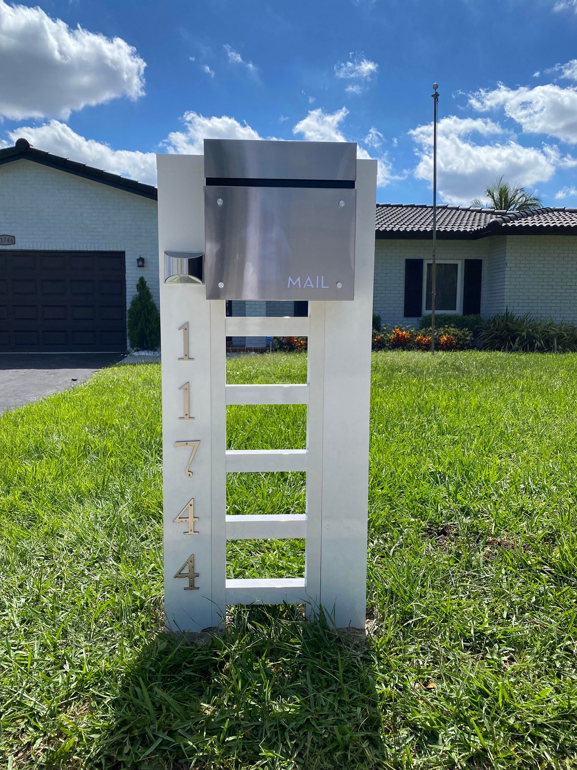 Mid Century Mailbox - Etsy Mid Century Mailbox - Etsy