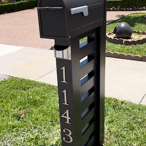 Mailbox with a Modern Style for Homes