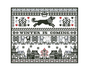 PDF: Stark Sampler Pattern/Chart for Cross Stitch
