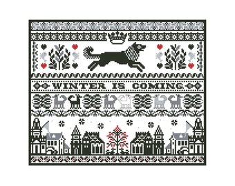 Stark Sampler Pattern/Chart for Cross Stitch