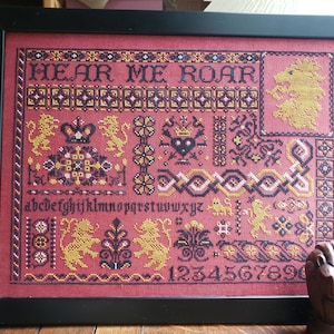 PDF: Lannister Sampler Pattern / Chart für Kreuzstich