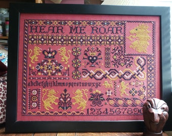 PDF: Lannister Sampler Pattern/Chart for Cross Stitch