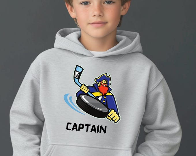 Captain Youth Sweatshirt and Hoodie
