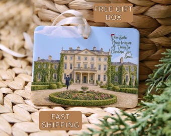 Personalized Mr. Darcy Ornament, Christmas Pride & Prejudice Keepsake, Custom Darcy Ornament, Personalized, Pemberley Darcy Ornament