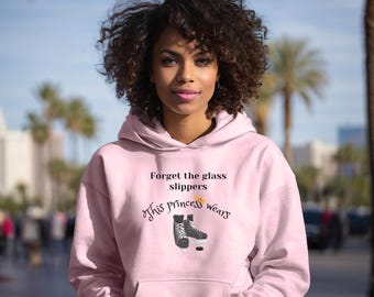 Hockey Princess Unisex Sweatshirt and Hoodie