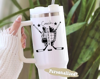 Personalized Hockey Coach 40oz Tumbler
