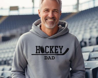 Hockey Dad Unisex Sweatshirt and Hoodie