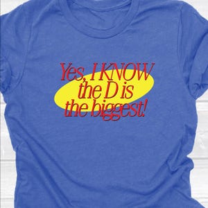 Yes, I know the D is the Biggest  - 80&#39;s/90&#39;s classic sitcoms/tv shows