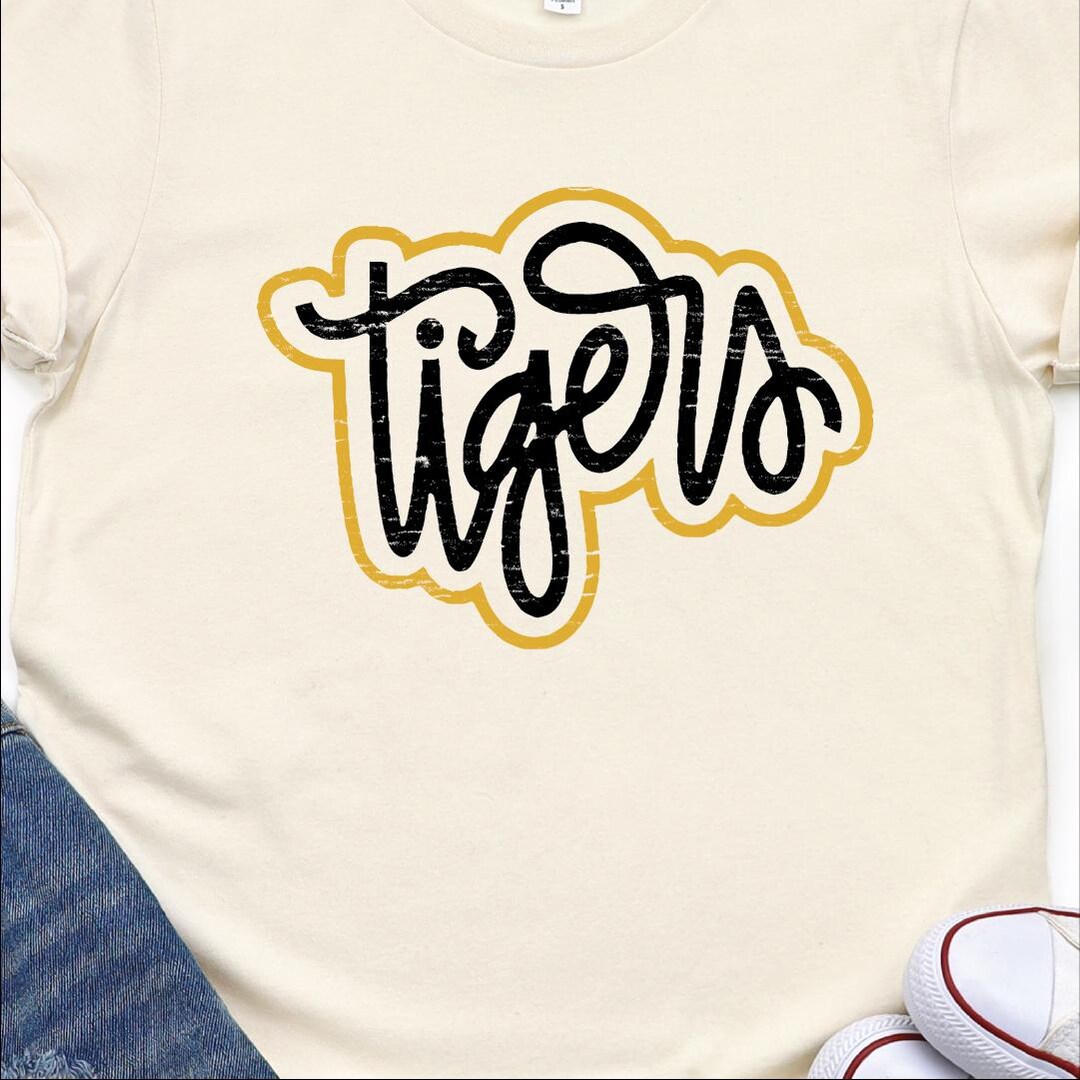 Tigers Scripty - Etsy