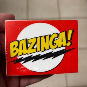 Bazinga - Big Bang Theory Sticker