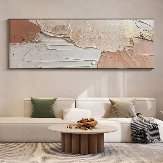 Earth Tone Wall Art Custom Canvas Wall Art Wabi Sabi Wall Art Etsy